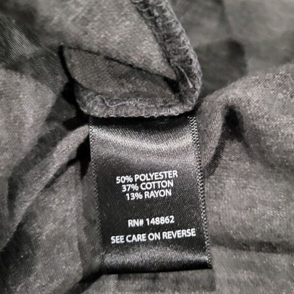 Torrid Charcoal Mountain Triblend Jersey Tank (Size 00) - Picture 5 of 7